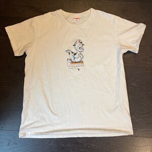 SS/20 Supreme Dinosaur Tee T-Shirt Size XL X-Large white Box Logo print unisex
